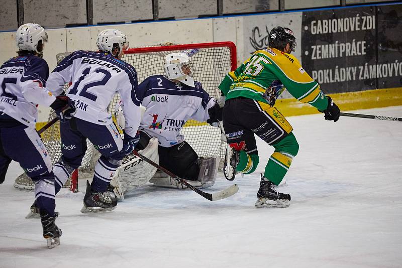 Hokejové derby Trutnov - Dvůr Králové (1:2 po prodl.)