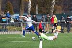 Trutnovští fotbalisté na závěr podzimní části přehráli Libiš výsledkem 3:0.