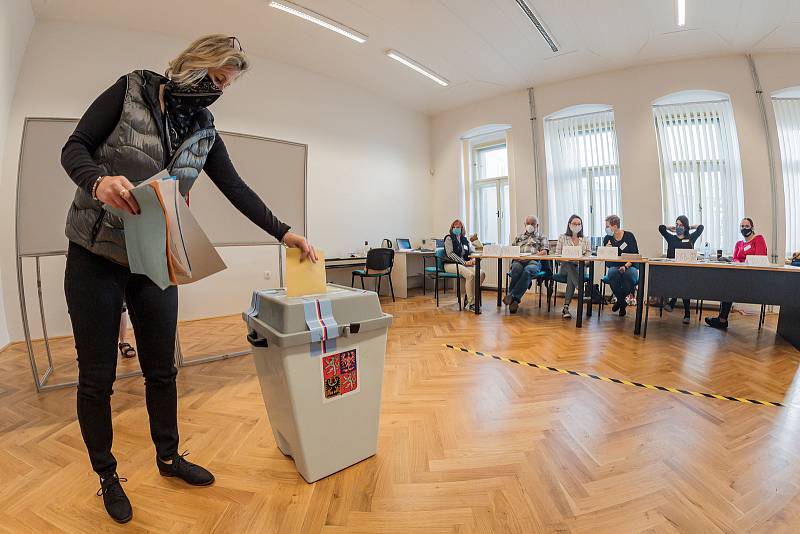 Krajské a senátní volby 2020 ve Dvoře Králové nad Labem.