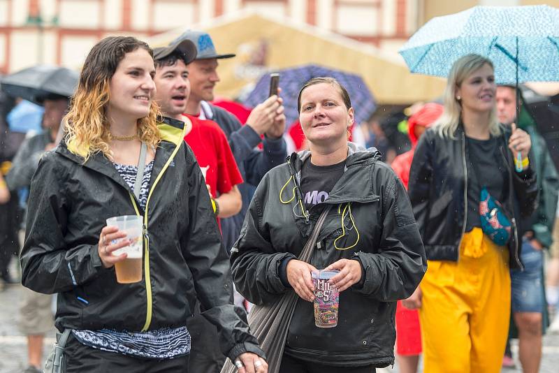 Vrchlabské náměstí TGM zaplnil 22. ročník Krkonošských pivních slavností.