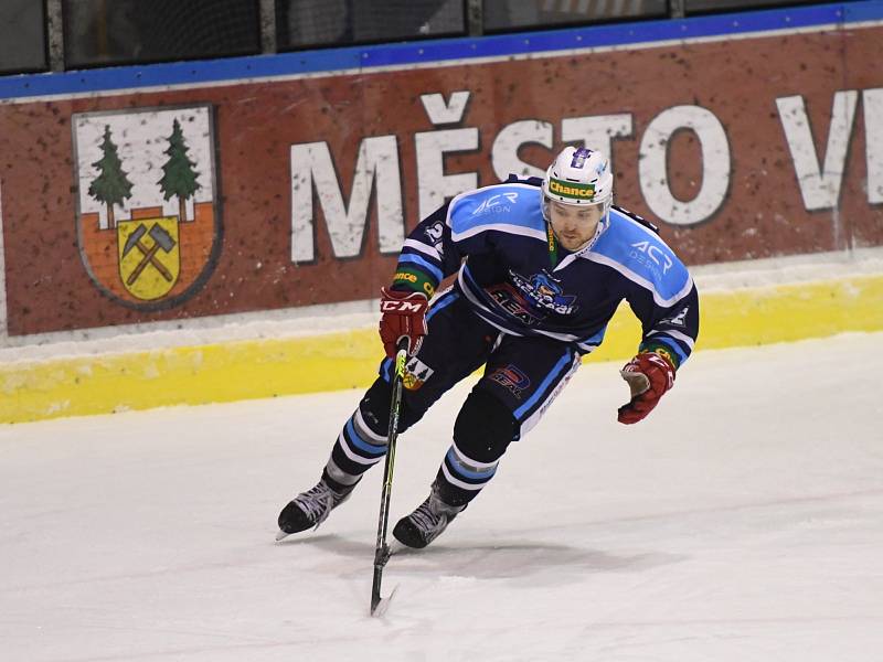 Hokejová Chance liga: HC Stadion Vrchlabí - HC Baník Sokolov.