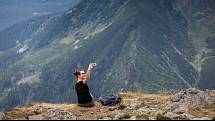 Vyhledávaným trendem je pořizování selfíček z atraktivních míst Krkonoš.