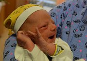 Malý Jakub se narodil v jilemnické porodnici a stal se prvním chlapečkem, který přišel na svět v roce 2019 v Libereckém kraji.