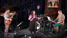 Koncert Michelle Nicolle Quartet na trutnovském festivalu Jazzinec.