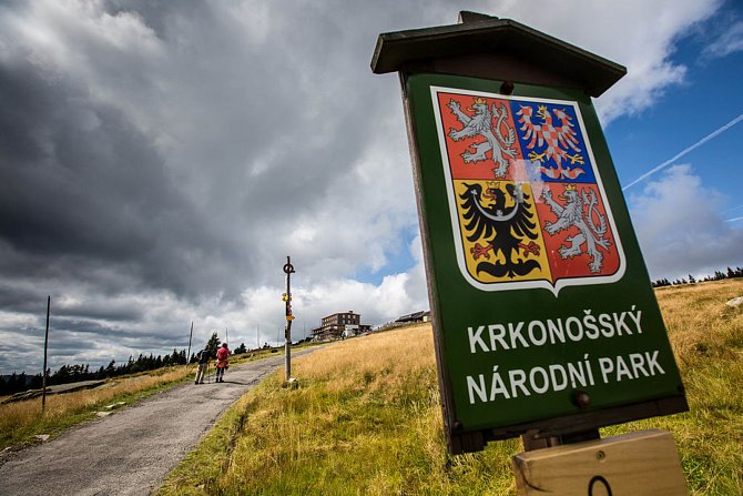 Krkonošský národní park.