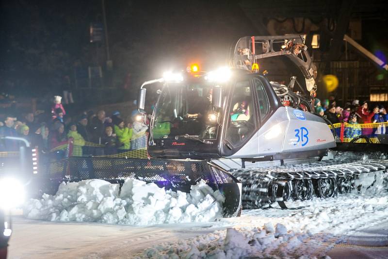 Skiopening ve Špindlerově Mlýně.