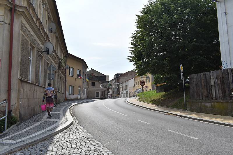 Centrum Úpice v ulici Pod Městem je momentálně nejrizikovějším místem.