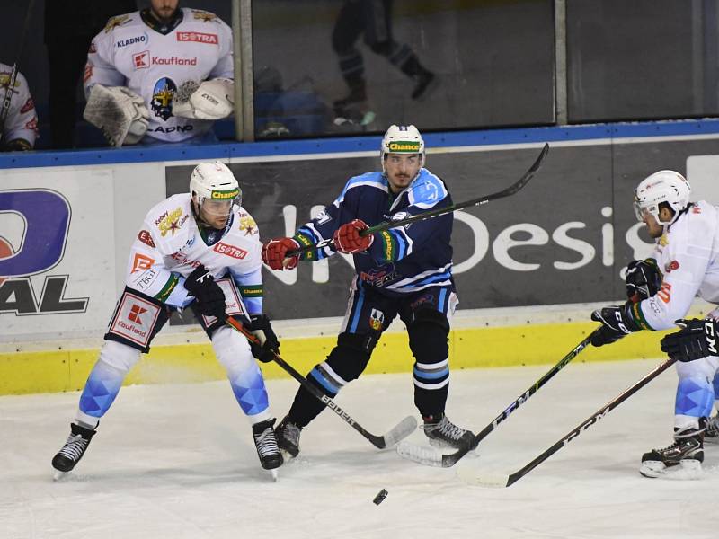 Hokejová Chance liga: HC Stadion Vrchlabí - Rytíři Kladno.