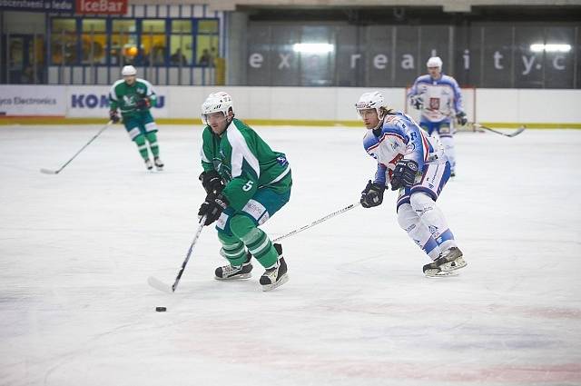 1. osmifinále druhé hokejové ligy: Trutnov - Děčín.