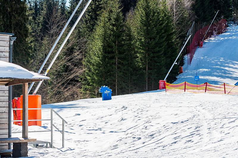 Špindlerův Mlýn v sobotu 6. března.