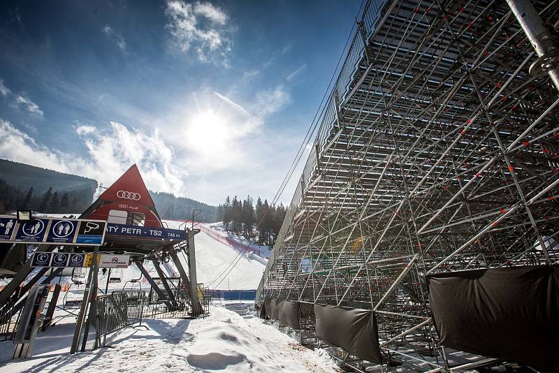 Špindlerův Mlýn je nachystán na Světový pohár v alpském lyžování.