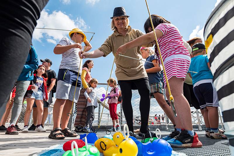 Stezka korunami stromů Krkonoše v Janských Lázních oslavila v sobotu 3. narozeniny.