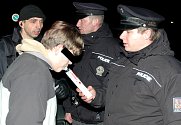Policisté kontrolovali v sobotu ráno požití alkoholu u mladistvích ve Dvoře Králové