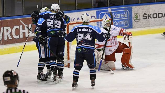 Vrchlabští hokejisté z frýdeckomísteckého ledu vezou tři body za výhru 5:1.