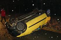 Nehoda Chevroletu Spark v Litíči