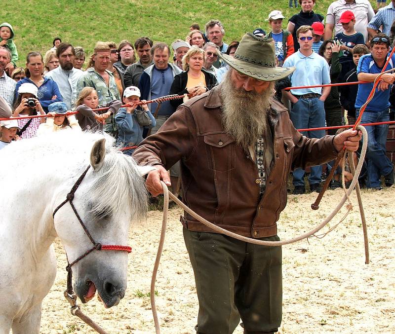 Slavnost koní a řemesel Kuks - poslední Krakonoš