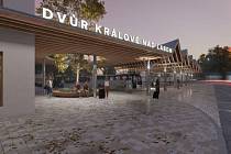 Vítězný návrh architektonické soutěže na revitalizaci autobusového nádraží ve Dvoře Králové vytvořili architekti z brněnského ateliéru M2AU.