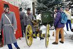 Zimní slavnost Dračí rej v Trutnově na Krakonošově náměstí