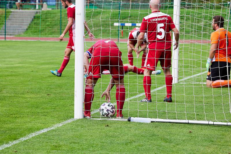 Dvorští fotbalisté stejně jako loni vyhráli derby Krkonoš.