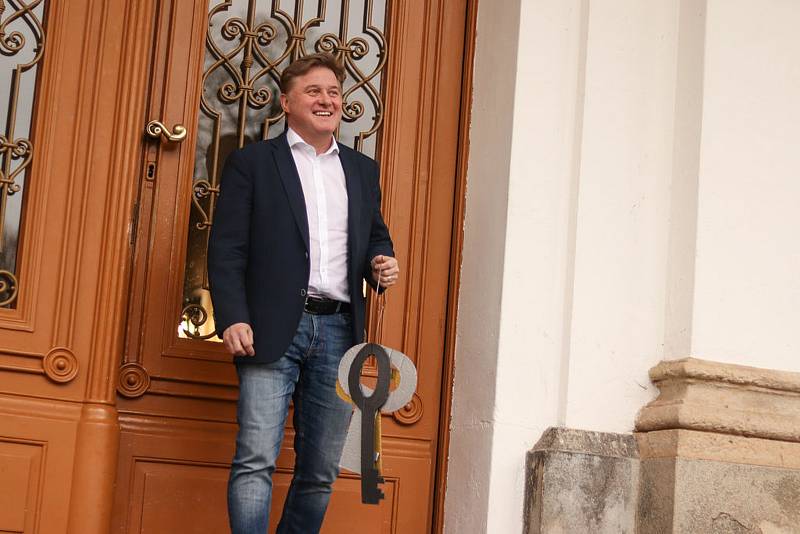 Jan Sobotka, vítěz 1. kola senátních voleb na Trutnovsku.