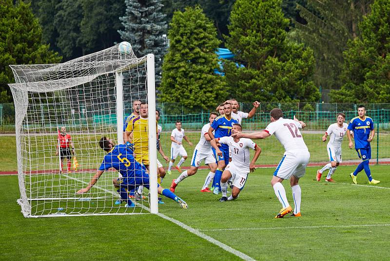 Fotbalový Region´s Cup: Česká republika - Bosna a Hercegovina.