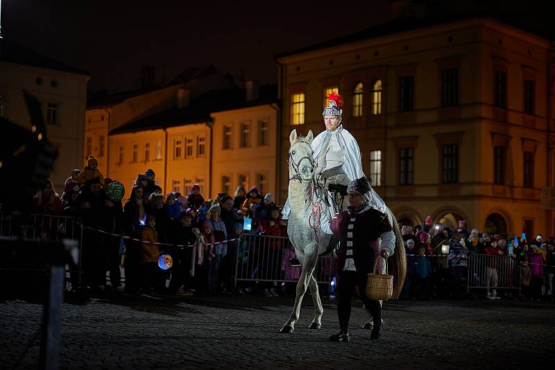 Do Trutnova přijel Martin na bílém koni.