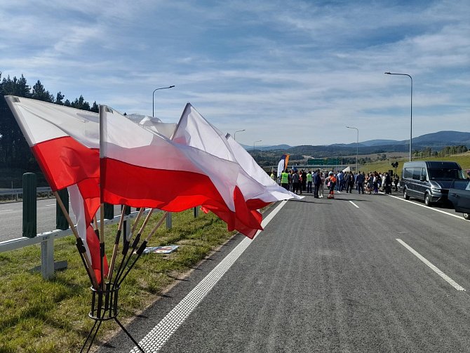 Otevření polské části dálnice D11, 29. září 2023
