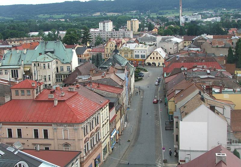 Svatojánské slavnosti - prohlídka kostela - pohled z věže