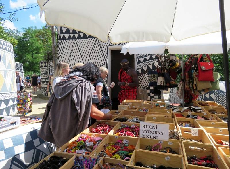 Africké dny v Safari parku Dvůr Králové nad Labem.