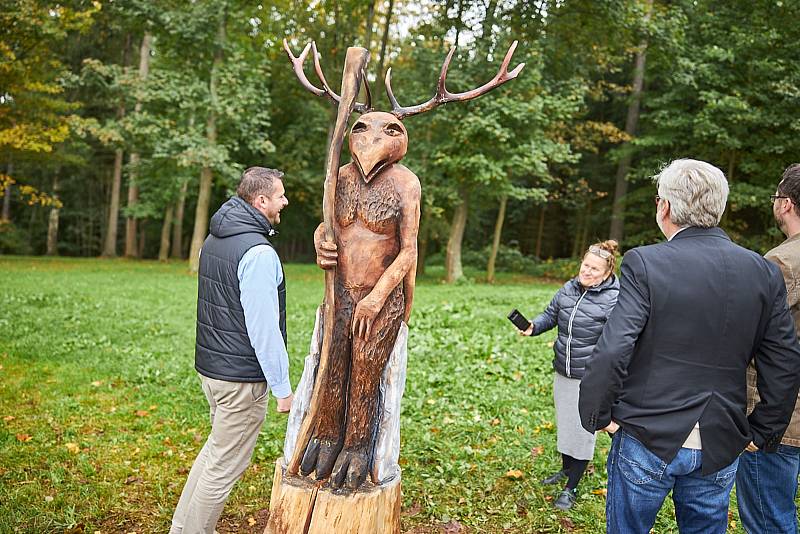 V pátek byla v Trutnově v městském parku otevřena Rýbrcoulova naučná stezka.