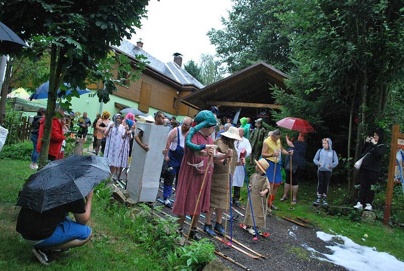 V srpnu na lyžích. V Havlovicích uspořádali letní běh na běžkách.