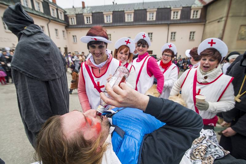 Masopust v Malých Svatoňovicích 2019.