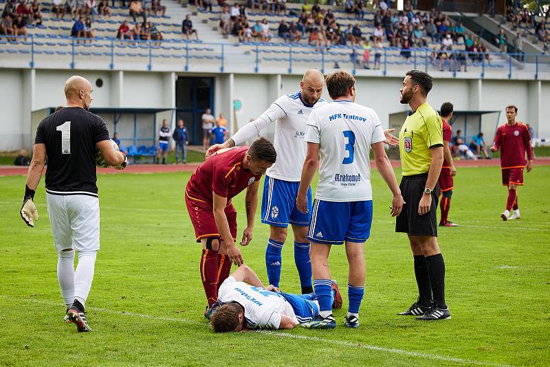 Fotbalisté Trutnova přehráli v derby Náchod.