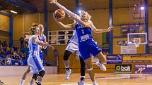 Ženská basketbalová liga: BK Loko Trutnov - U19 Chance Strakonice 84:59.