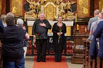 V kostele Nejsvětější Trojice v Kuksu exceloval světově uznávaný trumpetista Reinhold Friedrich, který zahrál společně s varhanicí Danielou Valtovou Kosinovou.