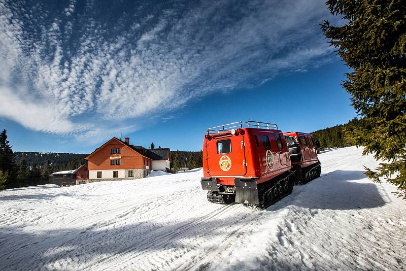 Richtrovy boudy v Krkonoších.