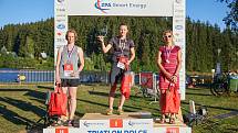 ZPA Smart Energy Triatlon Dolce letos přilákal více než dvě stovky sportovců. Štafetám kraloval Kasper Swix Team.