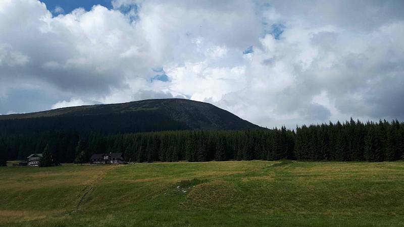 Záchrana turistů z Modrého dolu