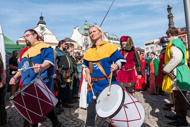 Dvůr Králové nad Labem si připomněl v sobotu 750 let od první písemné zmínky o městě.