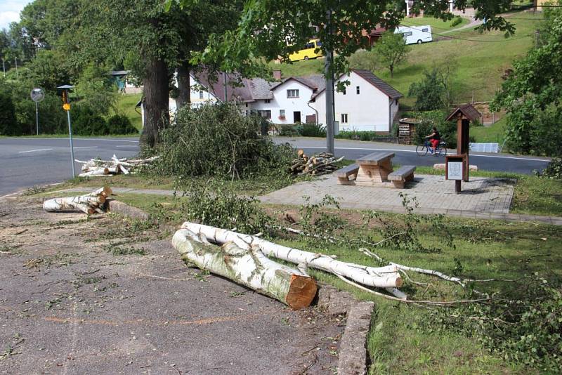 Odstraňování škod v Libňatově