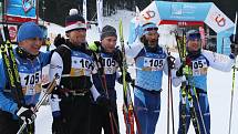 V sobotu se uskutečnil 63. ročník nejstaršího českého závodu běžkařů Krkonošská 70. Start a cíl byl v lyžařském středisku Svatý Petr ve Špindlerově Mlýně.