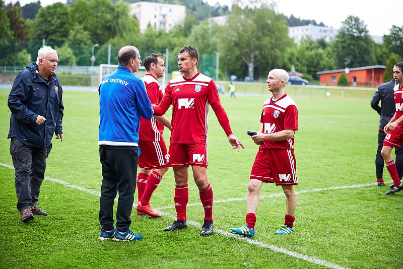 Podkrkonošské derby vyšlo střelecky lépe fotbalistům Trutnova.