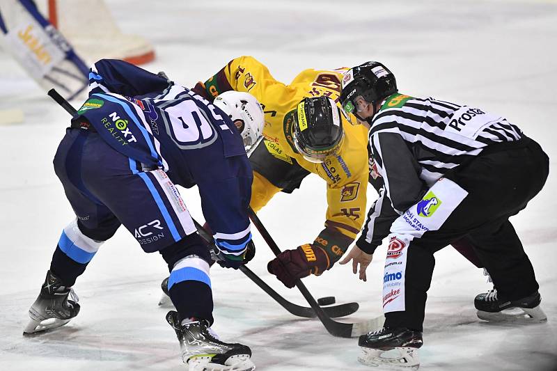 Vrchlabští hokejisté sehráli s favorizovanou Jihlavou vyrovnaný duel, který rozhodovalo až prodloužení.