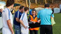 Divizní fotbalové derby: MFK Trutnov - TJ Dvůr Králové nad Labem.