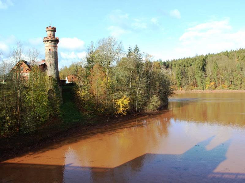 Přehrada Les Království a okolí 30.10. 2017