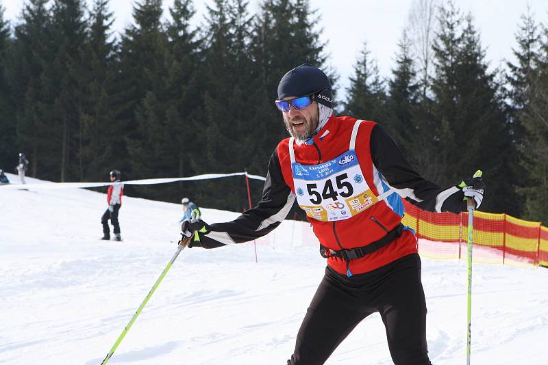 V sobotu se uskutečnil 63. ročník nejstaršího českého závodu běžkařů Krkonošská 70. Start a cíl byl v lyžařském středisku Svatý Petr ve Špindlerově Mlýně.