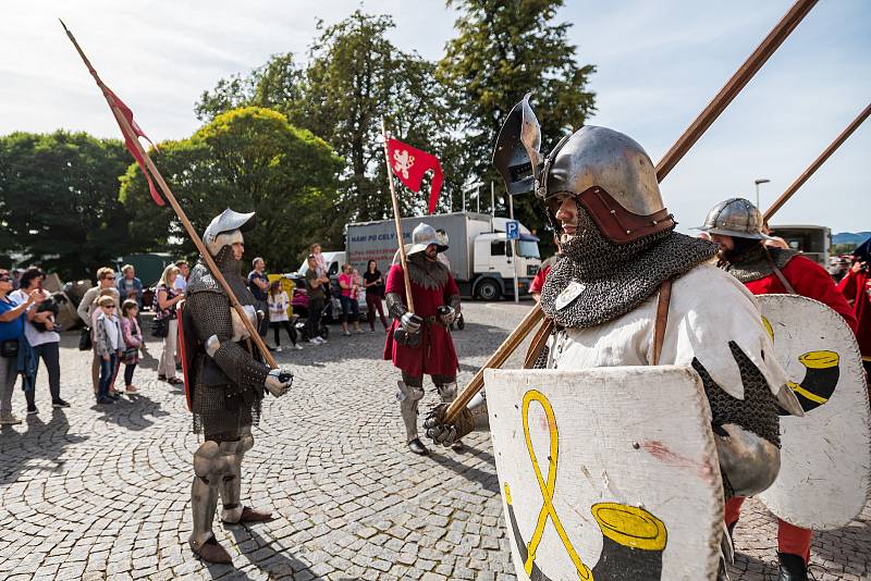 Dvůr Králové nad Labem si připomněl v sobotu 750 let od první písemné zmínky o městě.