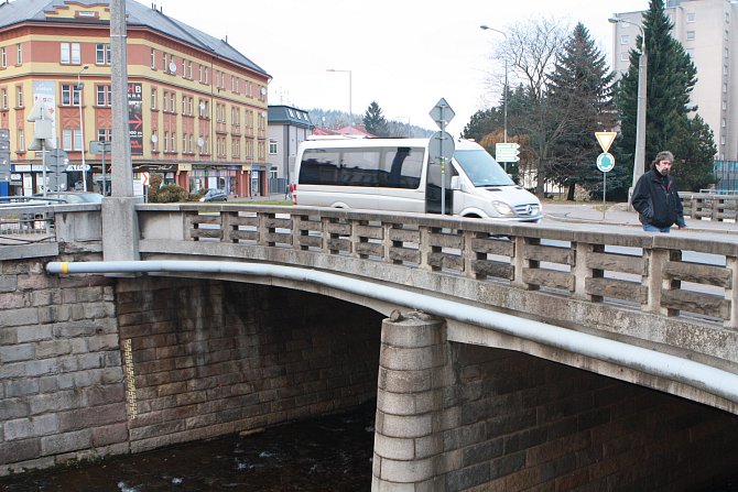 Špitálský most v Trutnově.