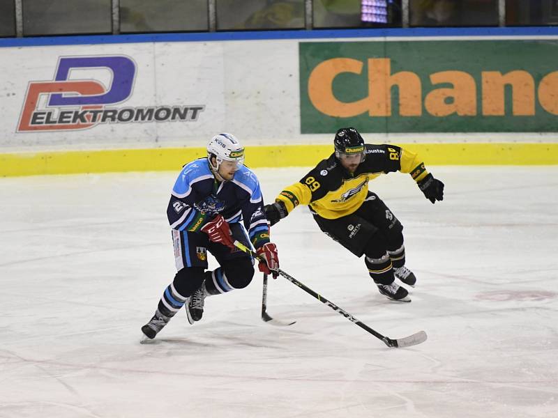 Hokejová Chance liga: HC Stadion Vrchlabí - HC Baník Sokolov.