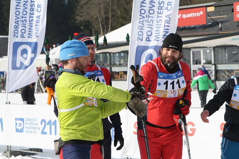 V sobotu se uskutečnil 63. ročník nejstaršího českého závodu běžkařů Krkonošská 70. Start a cíl byl v lyžařském středisku Svatý Petr ve Špindlerově Mlýně.